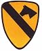 US Army 1st Calvary Division logo IRON ON Patch