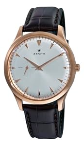 Zenith Men's 18.2010.681/01.c498 Elite Rose gold Silver Sunray Dial Watch from Zen Awakening