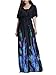 v28 Women V-neck Cap Sleeve Empire Waist Over Sized Maxi Casual Beach Dress