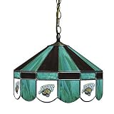 Jacksonville Jaguars Stained Glass Pub Light Style: Swag
