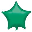 Green Star 18" Mylar Balloon