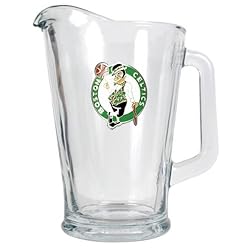 Boston Celtics NBA 60oz Glass Pitcher - Primary Logo by Great American Products