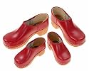 Berlin-Clogs geschlossene Clog rot - color red , Farbe: rot