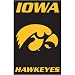 Iowa Hawkeyes Applique Banner Flag