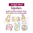 Stretchy Shapes Hipster Tie Dyed Colors (24) Silicone Rubber Bands