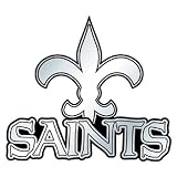 New Orleans Saints Silver Car Emblem