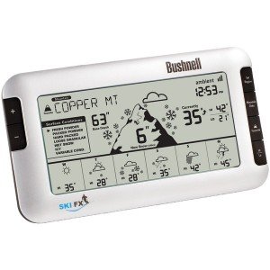 New Bushnell 950070c 7 Day Skifxi Weather Forecaster Uv Index Alert Satellite Synchronized Clock