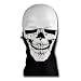 Produkt-Bild: WINDMASK Biker Totenkopf Skull Face 2 Bandana Gesicht Tuch zum Binden, Variante:mit Nasenb&uuml;gel
