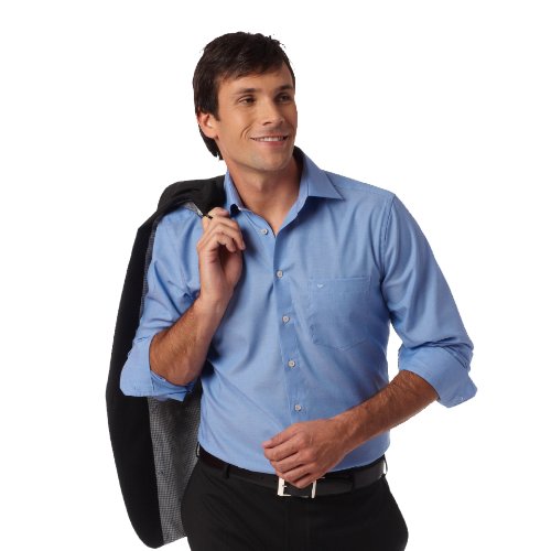 Seidensticker Herren Hemd/ Business 3000, Gr. 46 CM (XXL), Blau (14 mittelblau) Preisvergleich