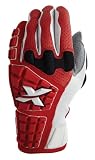 Xprotex Raykr Protective Batting Gloves (Red, Medium)