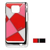 Original Iprotect Samsung Galaxy S2 i9100 Electroplating Hardcase in Rot Rosa Weissvon "iProtect"