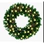 Do it Best Imports CPW-200/50CL Artificial Lighted Wreath