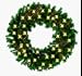 Do it Best Imports CPW-200/50CL Artificial Lighted Wreath
