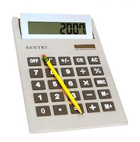Sentry CA999 Dual Power XL Calculator