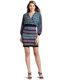 LBD Laundry by Design Womens Pleated Front Draped Dress