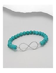 Infinity Stretch Bracelet In Sterling Silver