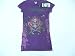 Auth Ed Hardy Two Swords Skull Specialty Women Shirt Sz. Medium