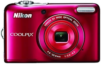 Nikon COOLPIX L32 Digital Camera with 5x Wide-Angle NIKKOR Zoom Lens