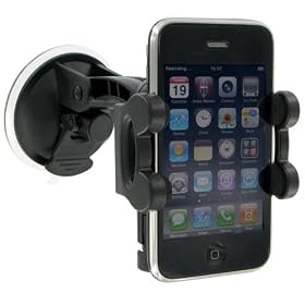 Modern-Tech In-Car Holder and Car Charger for iPhone 2G 3G and 3GS