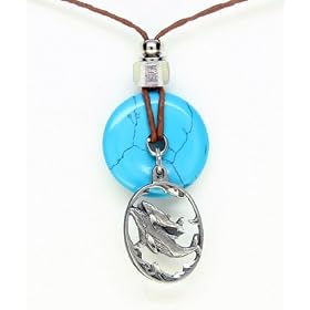 Earth Reflections Diamond Cut Pendant Necklace - Whale and Baby