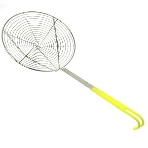 9 Spiral Skimmer, Yellow Handle by Amco