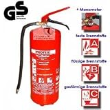 41aiLm1vKvL. SL160  Profi FeuerlÃ¶scher mit Manometer auch fÃ¼r Firmen / Gewerbe geeignet