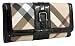 Burberry Coated Canvas Black Leather D-ring Envelope Wallet 3338576 Image