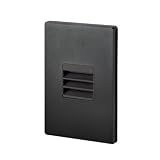 Juno Lighting Group LMSW-3K-L-BL LED Louver Optic Outdoor Wet Location 3W 120V 3000K Dimmable Mini S
