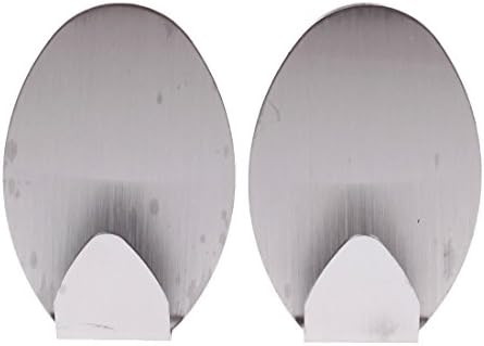 Strong Adhesive Hooks Seamless Hooks Bearing Capacity 1kg 2 Pcs