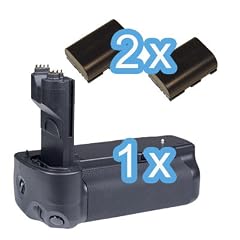 Batteriegriff f�r Canon EOS 5D Mark II + 2 LP-E6 Akkus inkl. Chip Info Status