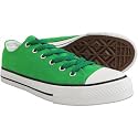 Blue Banana Canvas Lace Up Shoes (Green/White)