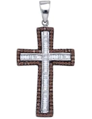 1.07CT DIAMOND CROSS PENDANT