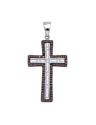 1.07CT DIAMOND CROSS PENDANT