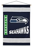 SEATTLE SEAHAWKS OFFICIAL TEAM JERSEY WALL BANNER