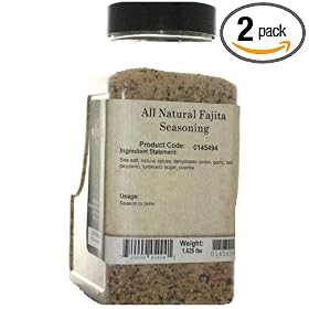 Excalibur All Natural Fajita Seasoning, 26-Ounce Units (Pack of 2) by Excalibur