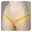 2 Pack Lot Hot & Sexy Mesh w/Lace Lowrise Bikini Panties