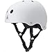 Triple Eight Sweatsaver Liner Skateboarding Helmet, White Rubber, Medium