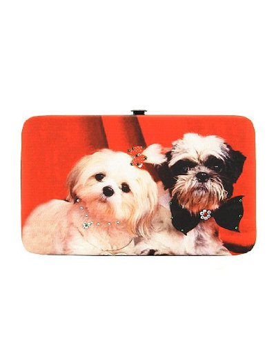 Shih Tzu Puppies Flat Wallet