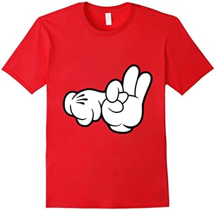 Men's Sexy Hand - F*ck Me T-Shirt Large Red