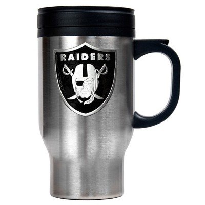 NFL Oakland Raiders Stainless w/Pewter Emblem