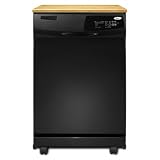 Whirlpool DP1040XTXB Full Console Dishwasher - Black