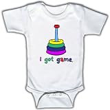 I got game - Funny Baby One-piece Bodysuit 0 - 3 Months I got game - Funny Baby One-piece Bodysuit 0 - 3 Months