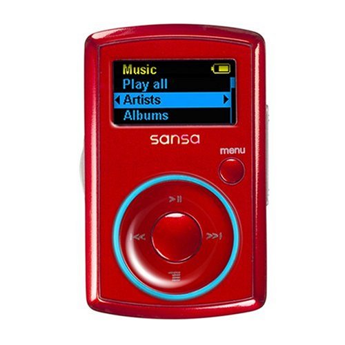 Sandisk MP3 Player Sansa Clip 2Gb Red