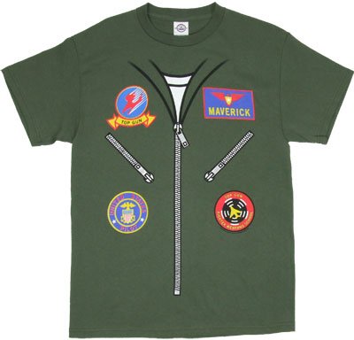 Maverick Flight Suit - Top Gun T-shirt