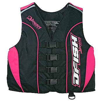 J-FISH アドバンスライフベスト BLACK×PINK M JLV28354
