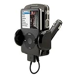 3 in 1 Car Kit for Ipod Car Charger + Fm Transmitter / Holder Full Range Frequency + USB port for MP3 and Cell Phone Charging.