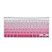 Litop Pink Gradient Thin Silicone Keyboard Cover Keyboard Skin for Apple 13