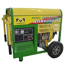 6000 Watt Diesel Generator W  Remote Control by 
