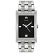 GUESS Men's Stainless Steel Black Dial Watch #96060G