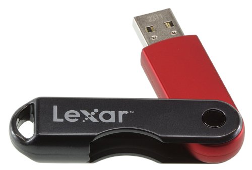 Lexar JumpDrive Twist Turn 4GB USB-Stick USB 2.0 rot